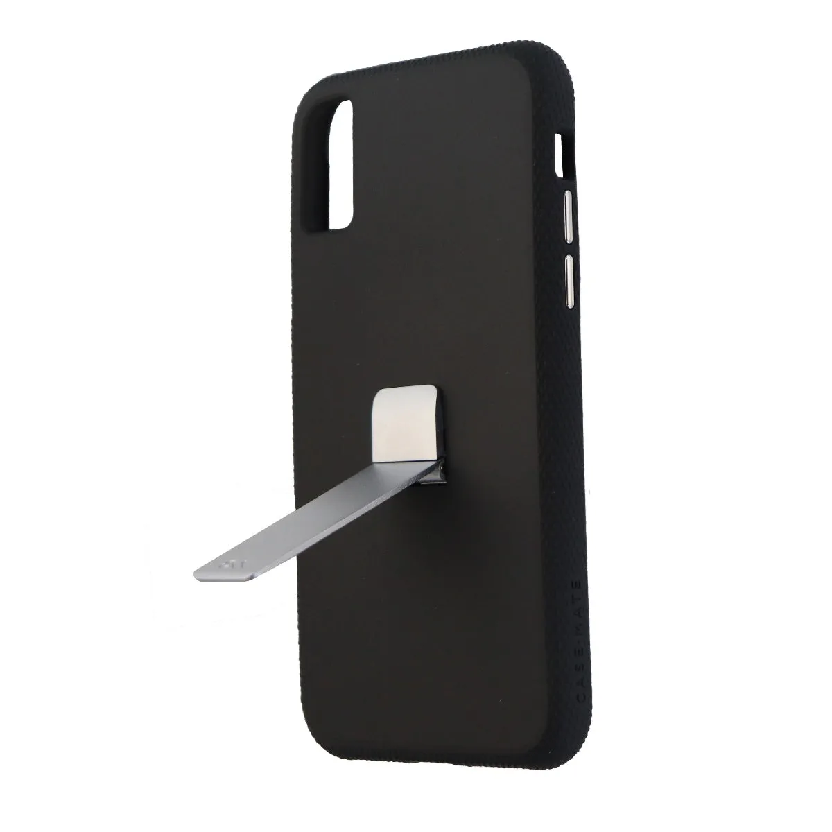 Case-Mate Tough Stand Series Case for Apple iPhone X 10 - Matte Black/Silver