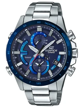 Casio Edifice EQB-900 Series Mens Watch - Bluetooth Smart Link - Stainless Steel