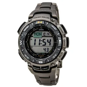 Casio Men's Pathfinder Solar Power Digital Compass Watch | PAG240T-7