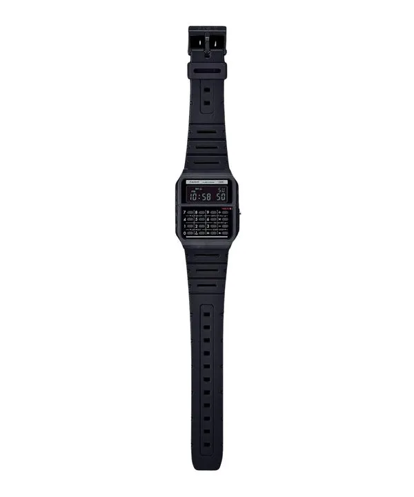 Casio POP Vintage Calculator Digital Black Bio-Based Resin Strap Quartz CA-53WB-1B Unisex Watch