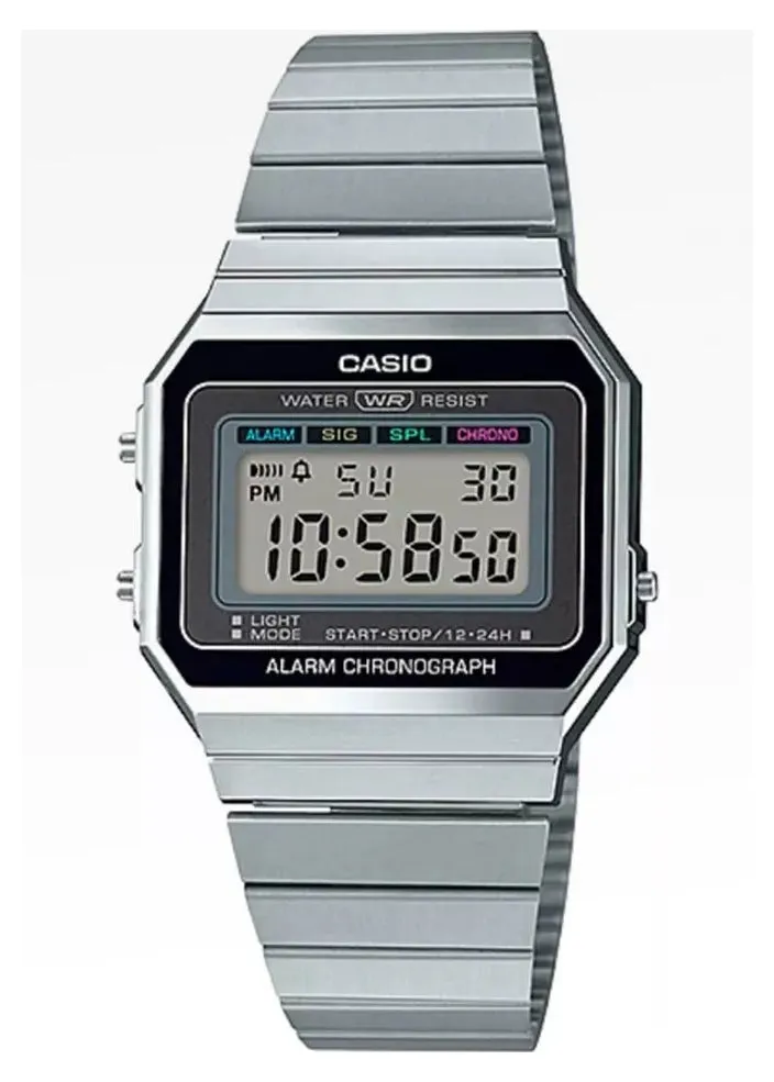 CASIO VINTAGE CLASSIC DIGITAL ILLUMINATOR SLIM CASE A700W-1A