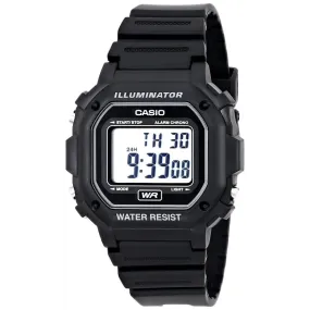 CASIO WATCH 30m Water Resistance Digital Watch with Black Resin Strap