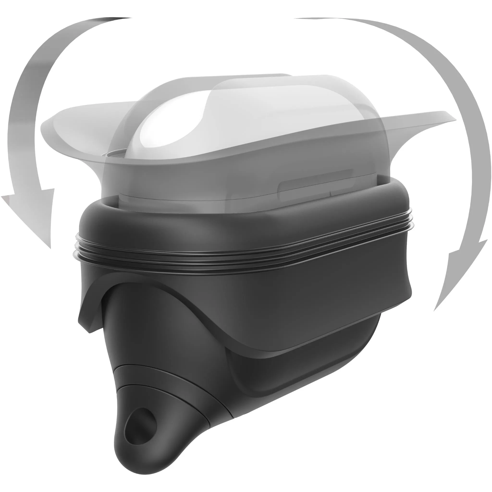 Catalyst Waterproof Case for AirPods Pro 1st/2nd Gen (Black)