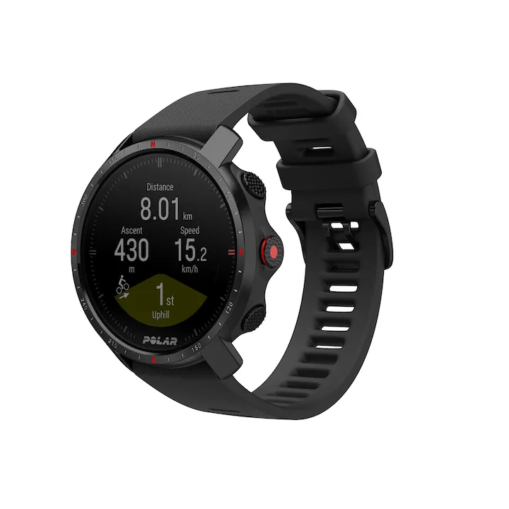 Ceas Sport / Smartwatch Polar Grit X PRO, Black, M/L