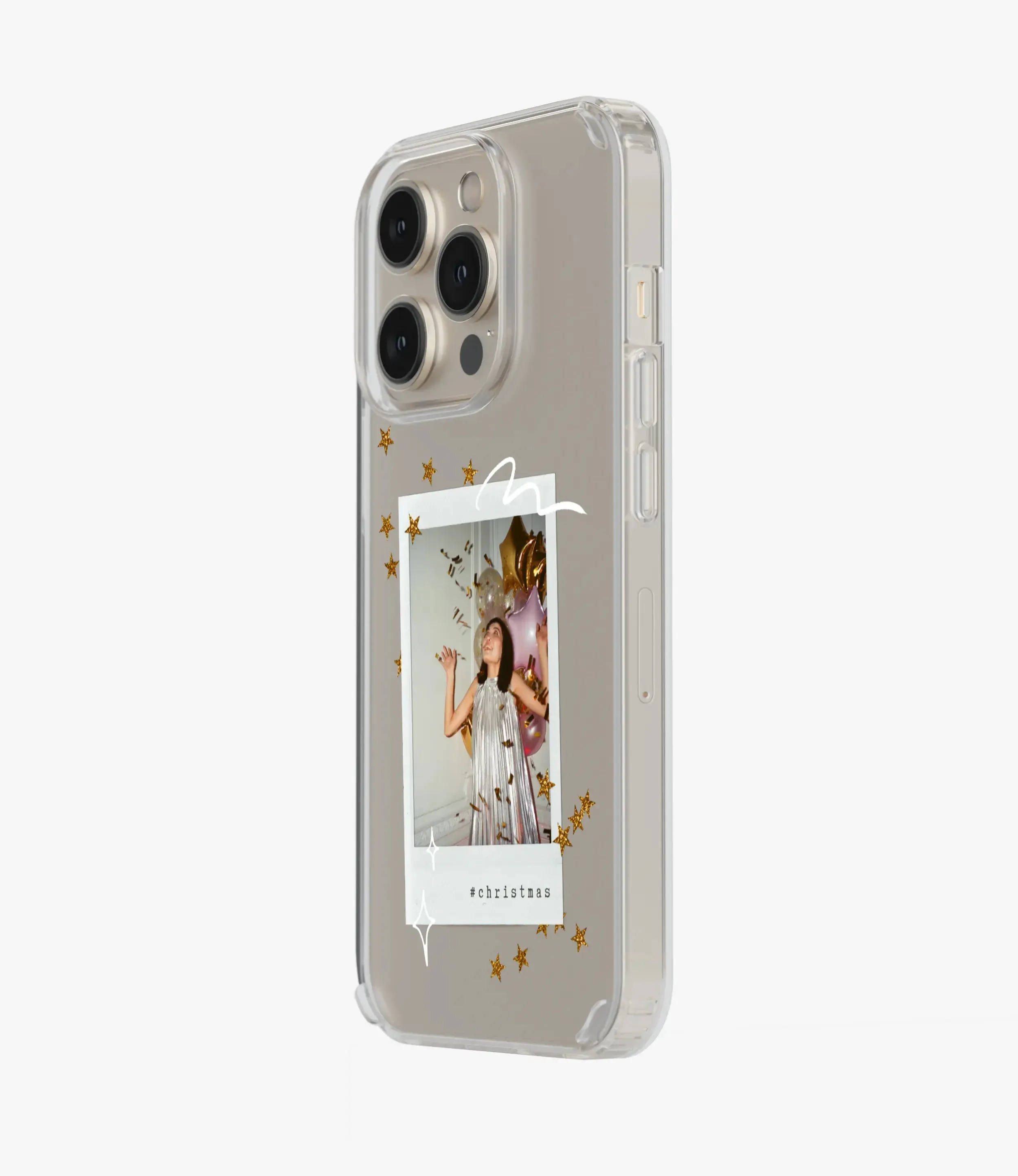 #christmas Aesthetic Polaroid Silicone Case