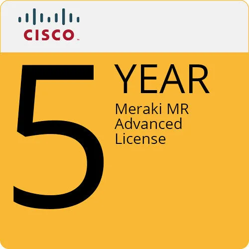 Cisco MR57 802.11ax 4 x 4:4 MU-MIMO Dual-Band Access Point Kit with 5-Year Advanced License and Support