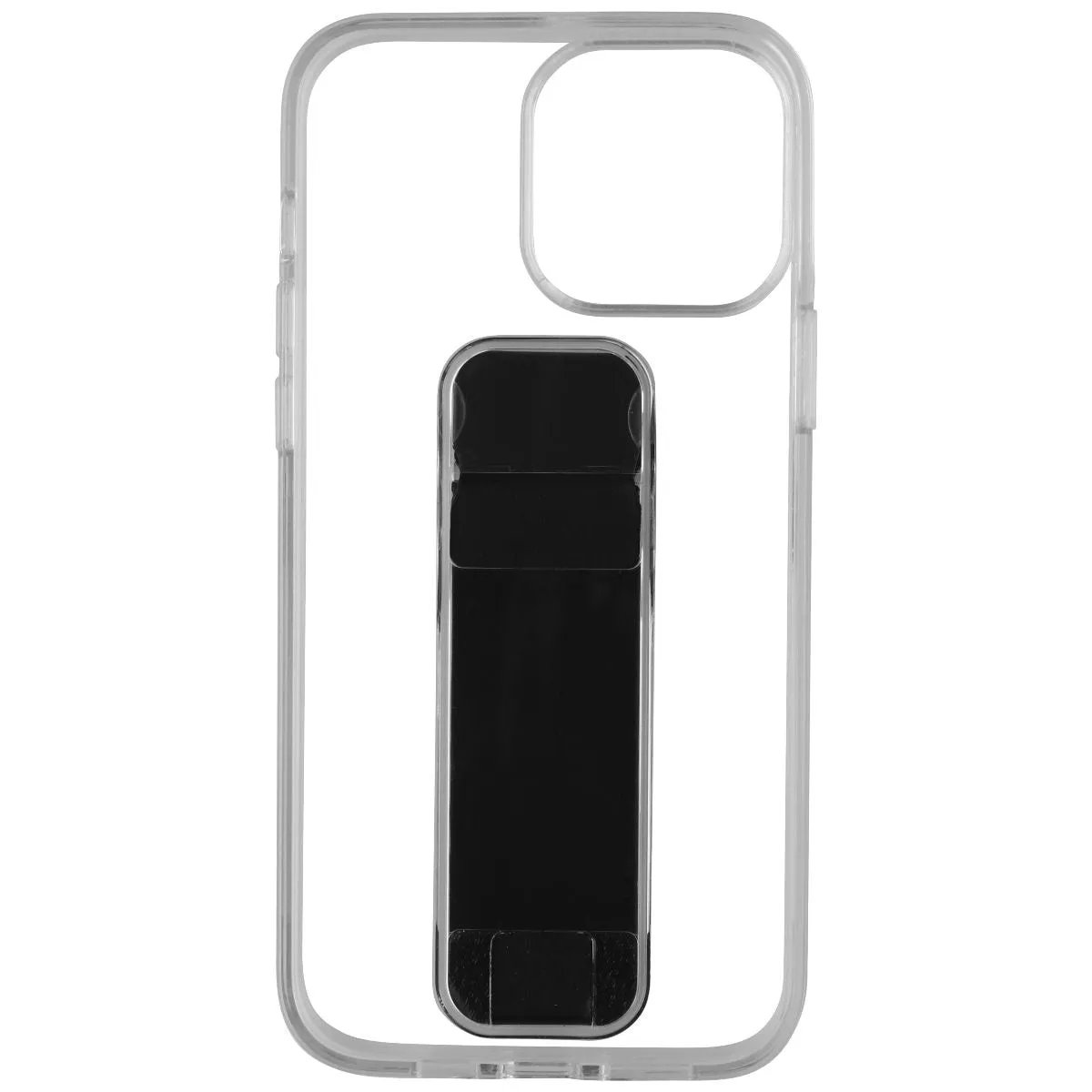 CLCKR Stand & Grip Case for Apple iPhone 13 Pro Max - Clear/Black