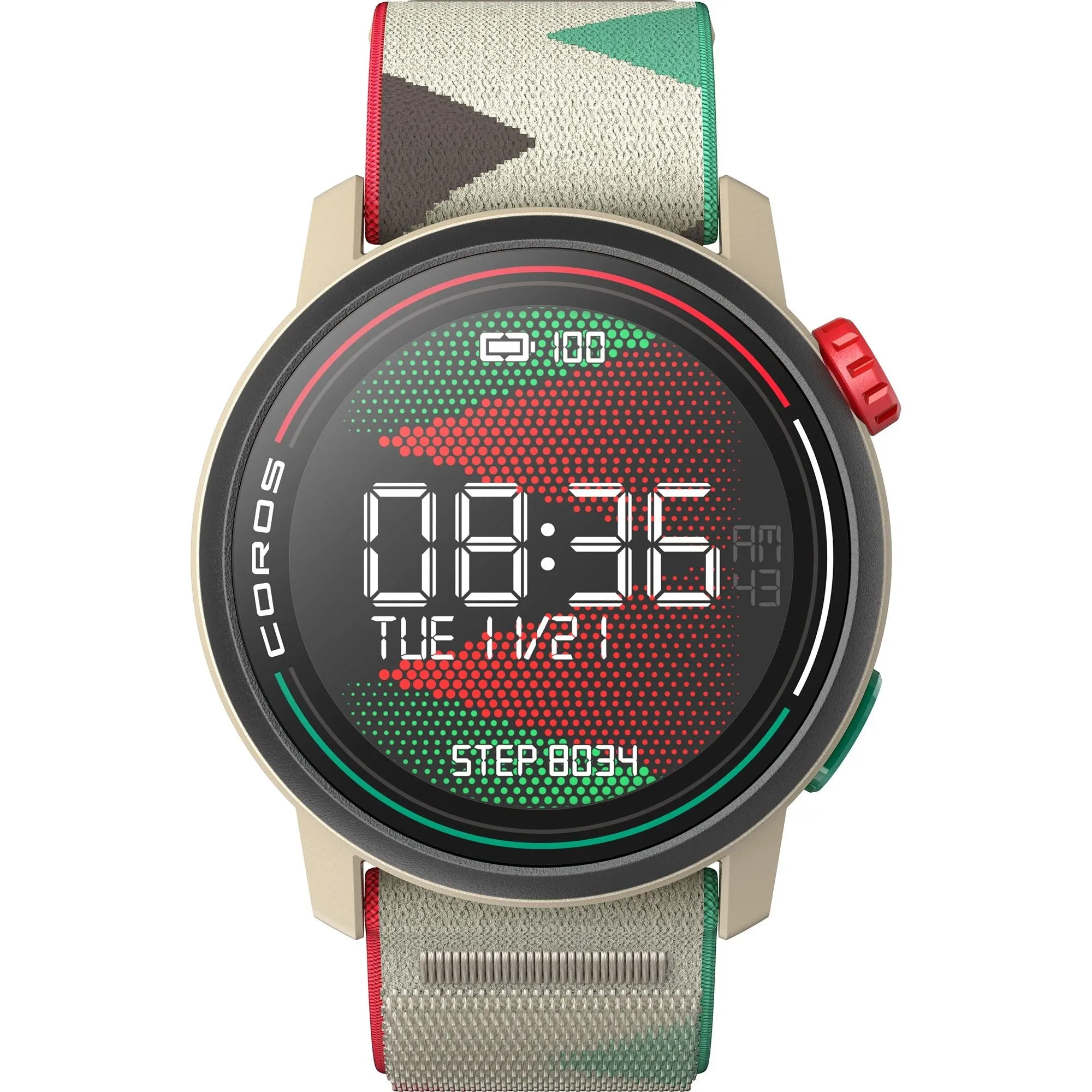 COROS PACE 3 Premium Nylon Strap GPS Watch - Eliud Kipchoge Edition