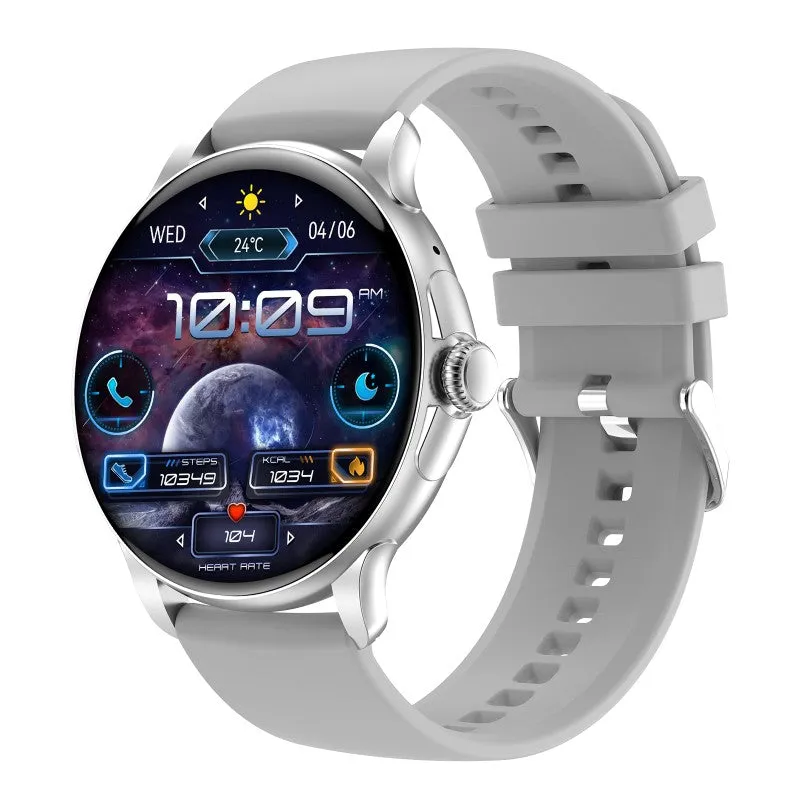 DaTeoy H49 Smart Watch - 1.43" AMOLED Display, Bluetooth Call, NFC, Heart Rate, Blood Oxygen Monitor, IP68 Waterproof, Multi-Language Support, Compatible with Android and iOS