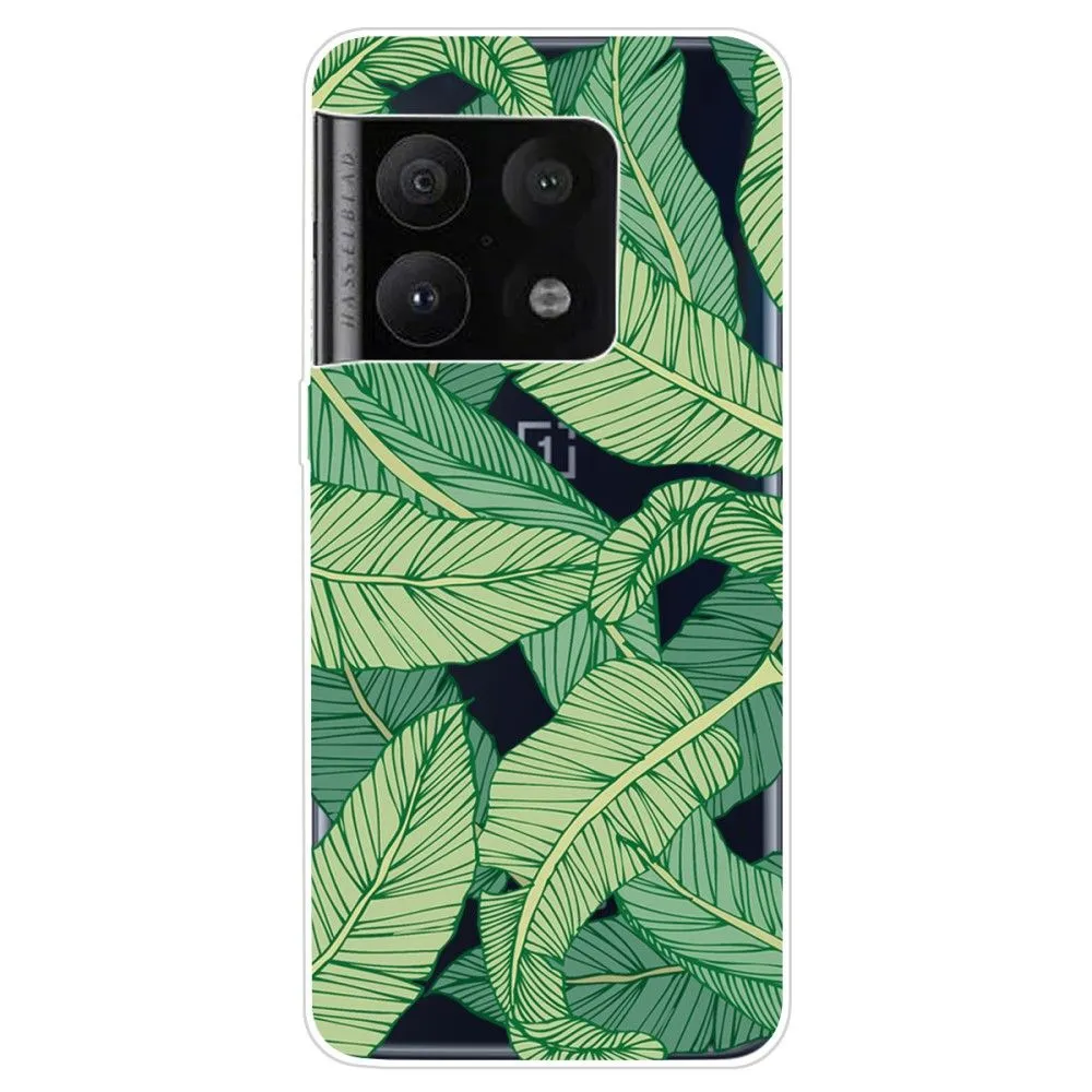 Deco OnePlus 10 Pro case - Green Leaves