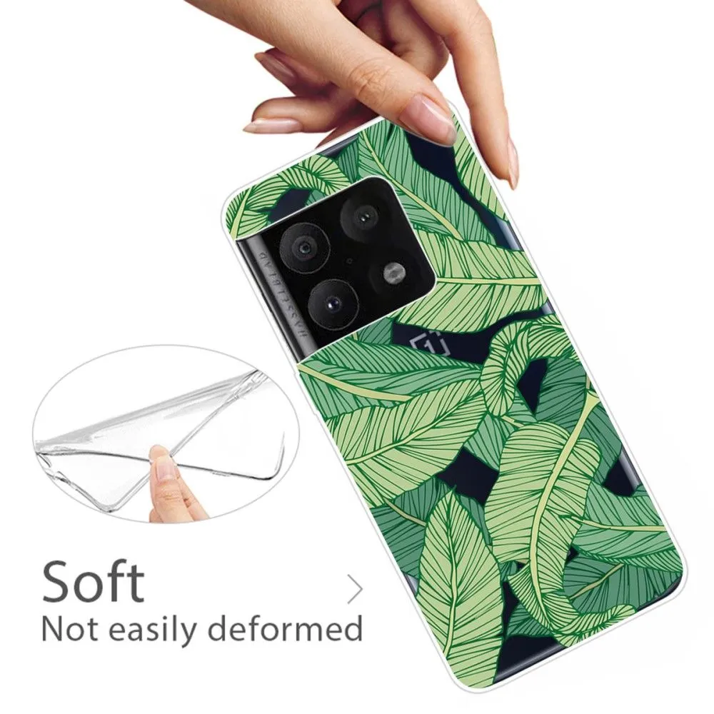 Deco OnePlus 10 Pro case - Green Leaves