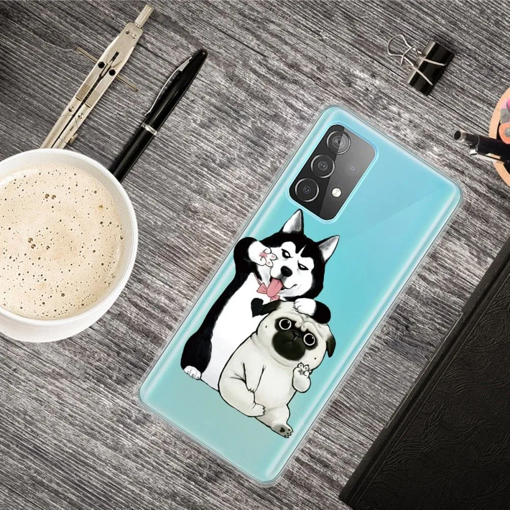 Deco Samsung Galaxy A13 4G case - Two Dogs