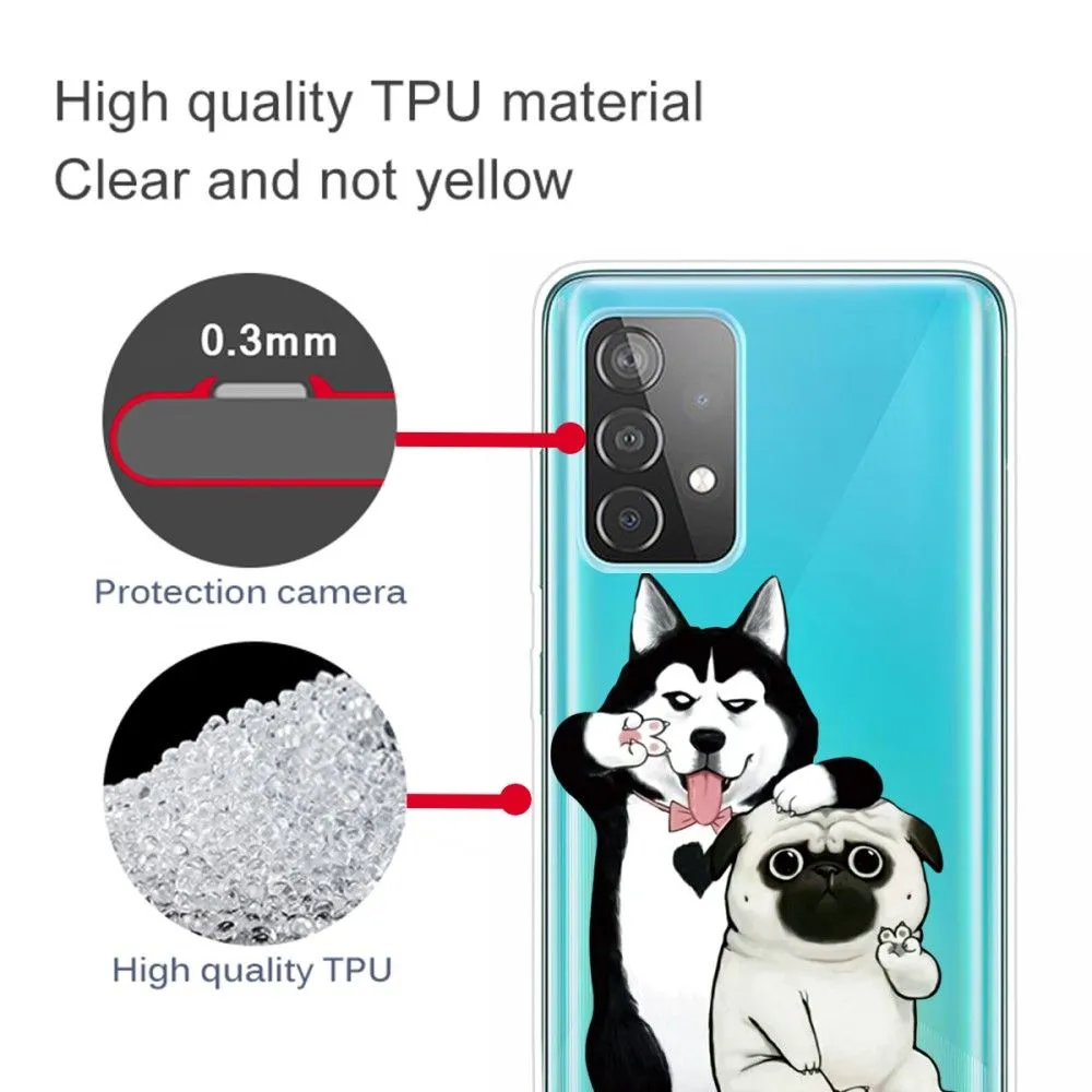 Deco Samsung Galaxy A13 4G case - Two Dogs