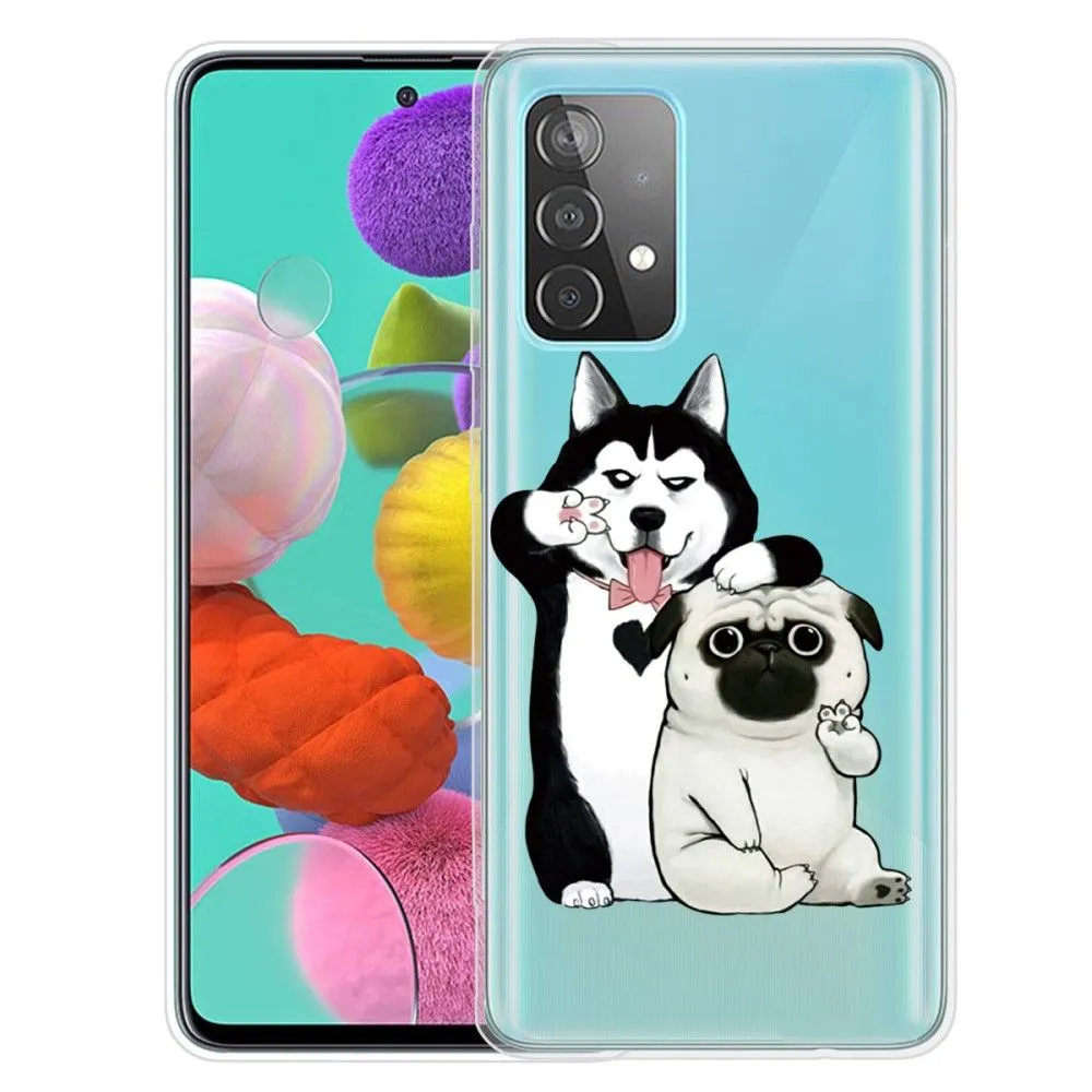 Deco Samsung Galaxy A13 4G case - Two Dogs