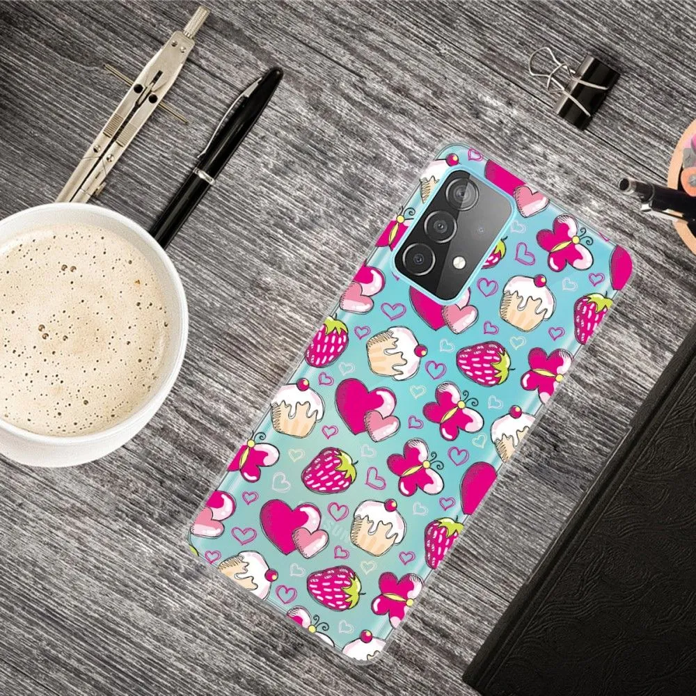 Deco Samsung Galaxy A53 5G case - Cakes and Hearts