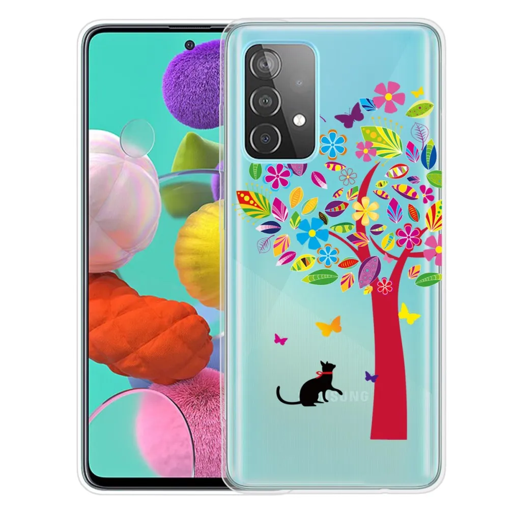 Deco Samsung Galaxy A53 5G case - Colorful Tree