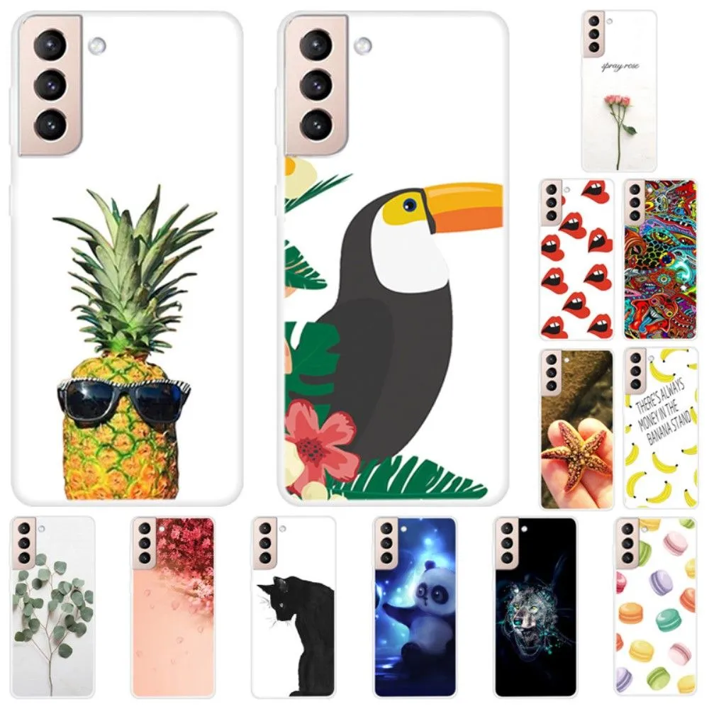 Deco Samsung Galaxy S22 Plus case - Glasses of Pineapple