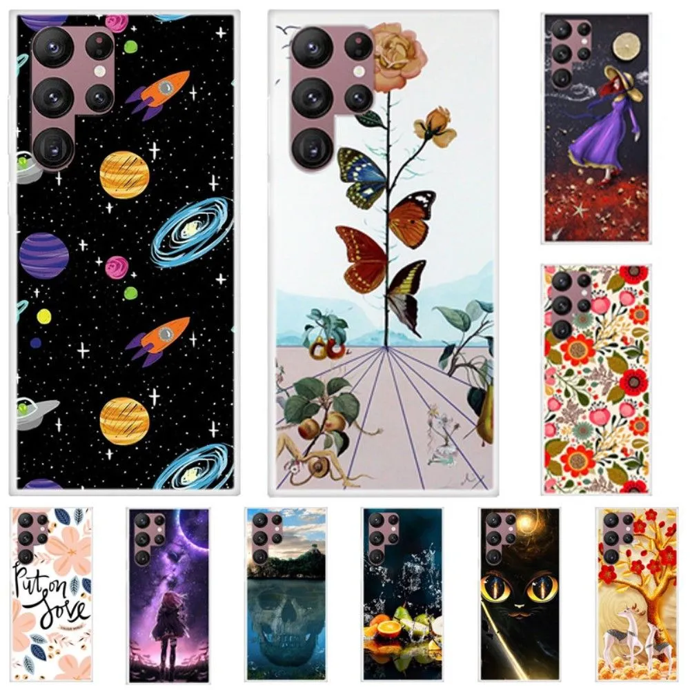 Deco Samsung Galaxy S22 Ultra case - Universe