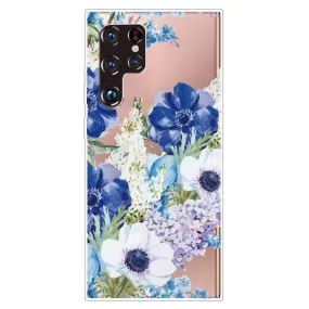 Deco Samsung Galaxy S22 Ultra case - Watercolor Flower