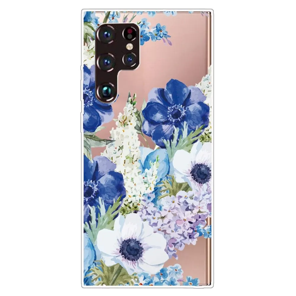 Deco Samsung Galaxy S22 Ultra case - Watercolor Flower