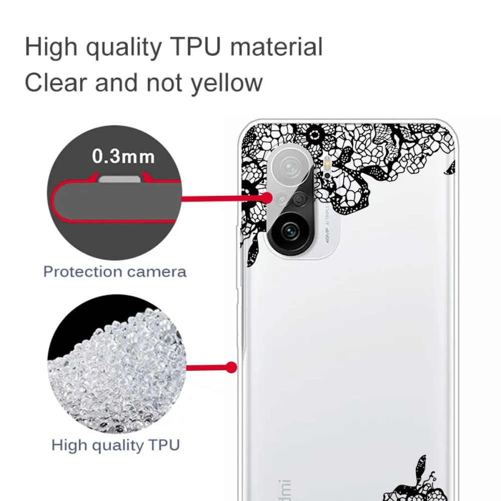 Deco Xiaomi Mi 11i / Poco F3 / K40 Pro Plus case - Lace Flower