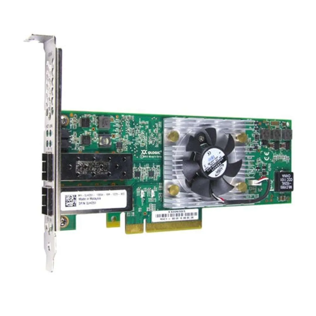 Dell QLogic QLE8262 Dual Port 10Gb SFP  CNA x8 PCI-e Full Height | JHD51