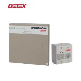 Detex- DTX-85-800 - Power Control System - Delayed Egress - Latch Retraction - Remote Interface Unit - Double Doors - 120VAC/24VDC