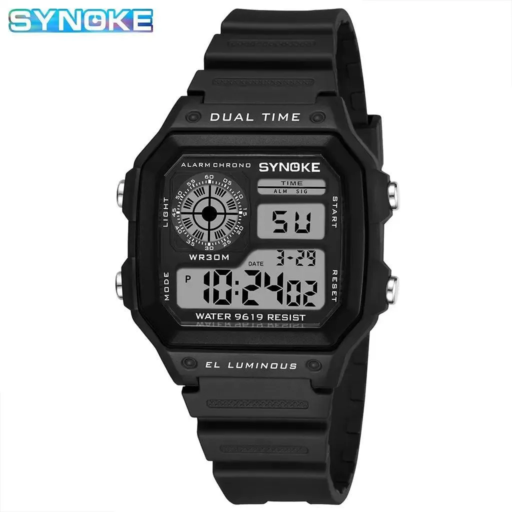 Digital Sports Watch for Men Military : Stylish Waterproof Chronograph Wristwatch