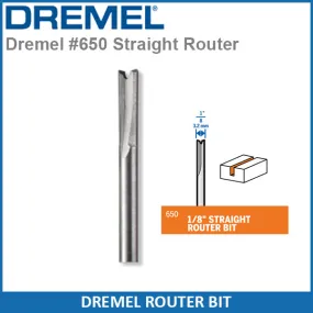 Dremel 650 Straight Router Bit