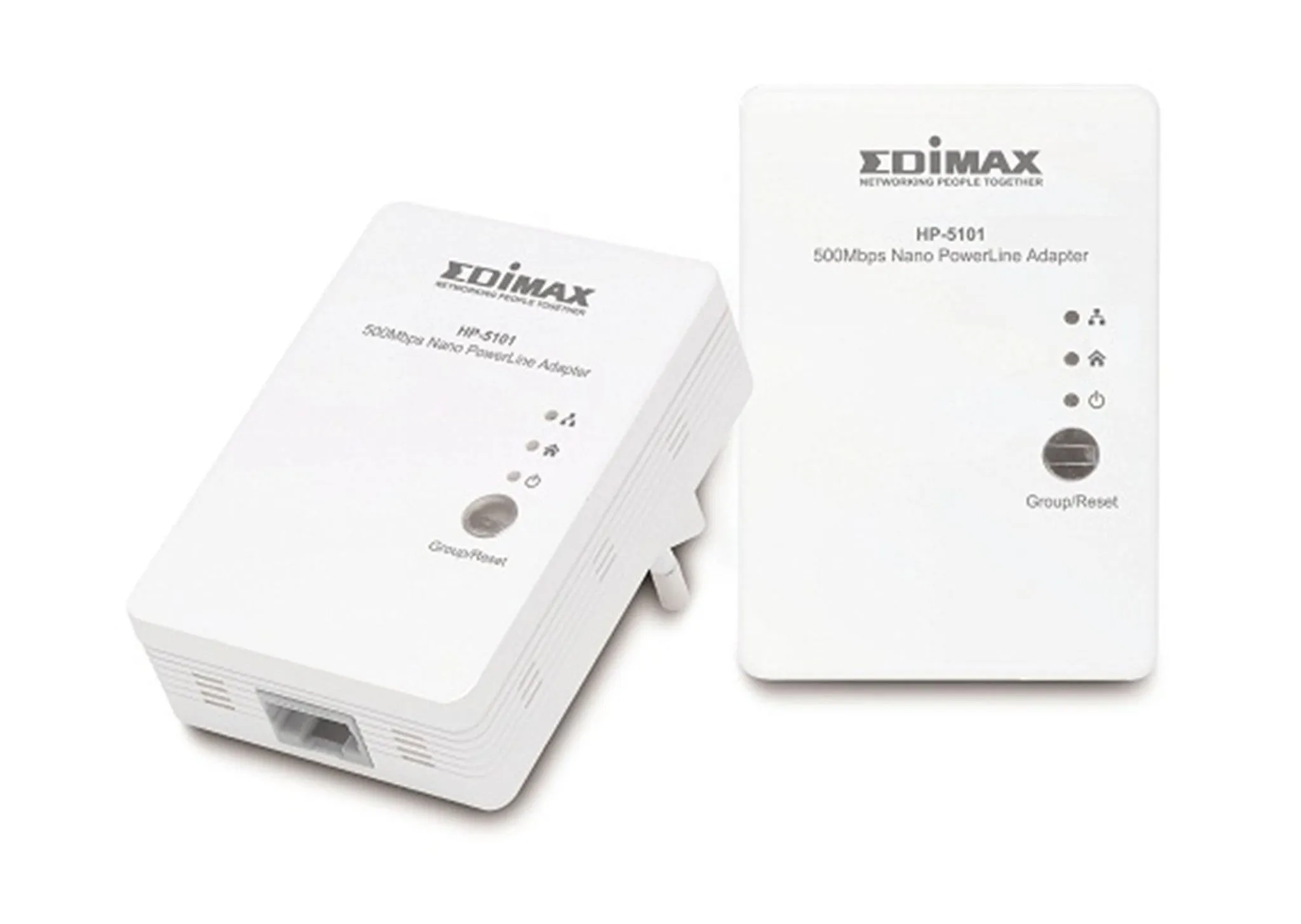 EDIMAX POWERLINE ADAPTER : 500MBPS POWERLINE ADAPTER WITH 10/100M ETHERNET PORT *2