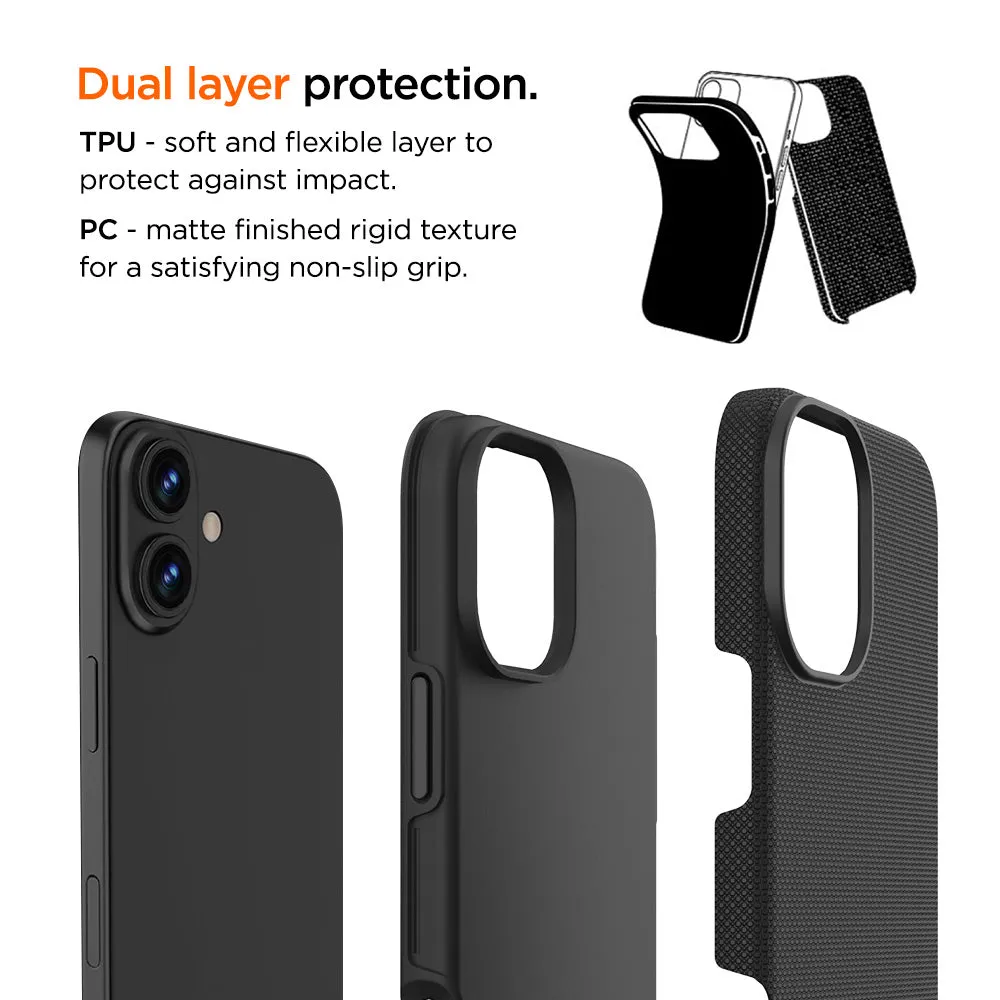 Eiger North Case for Apple iPhone 16 Plus in Black