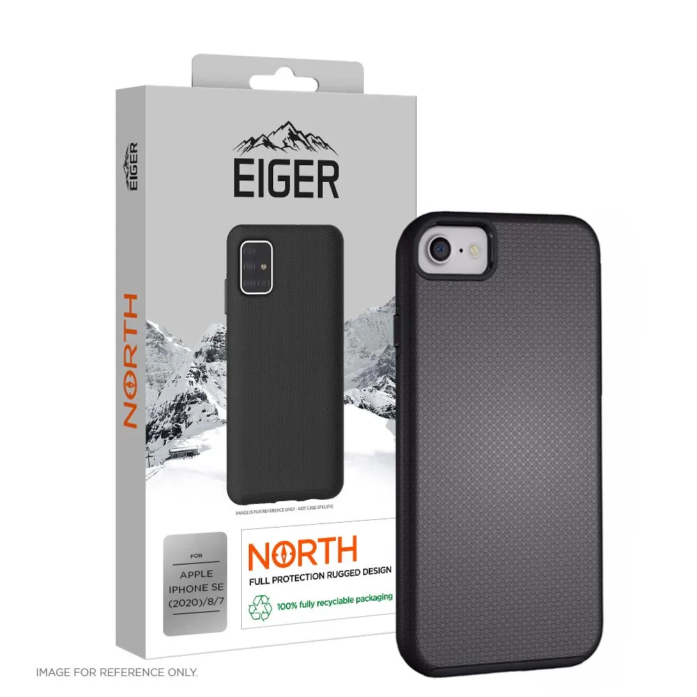 Eiger North Case for Apple iPhone SE / 8 / 7 in Black