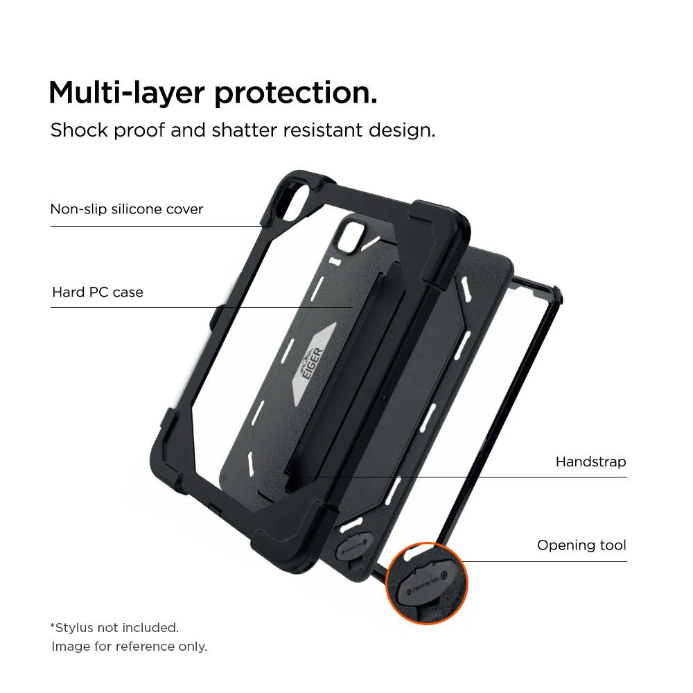 Eiger Peak 4000m Case for iPad 10.9 (10th Gen) in Black