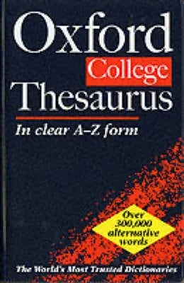 E.M. Kirkpatrick: The Oxford College Thesaurus [2000] paperback