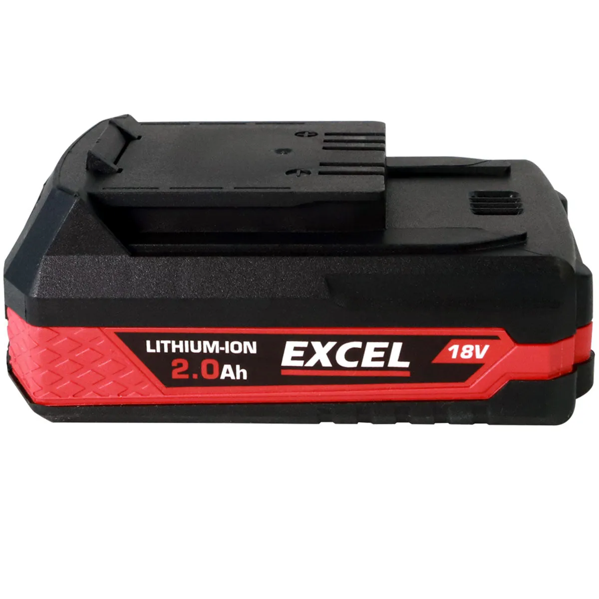 Excel 18V 2 x 2.0Ah Li-ion Battery & Fast Battery Charger 2.3A