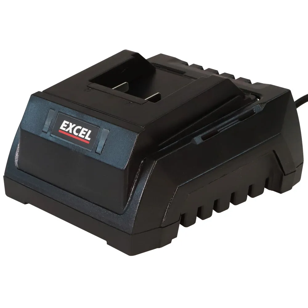 Excel 18V 4.0Ah Li-ion Battery & Fast Battery Charger 2.3A