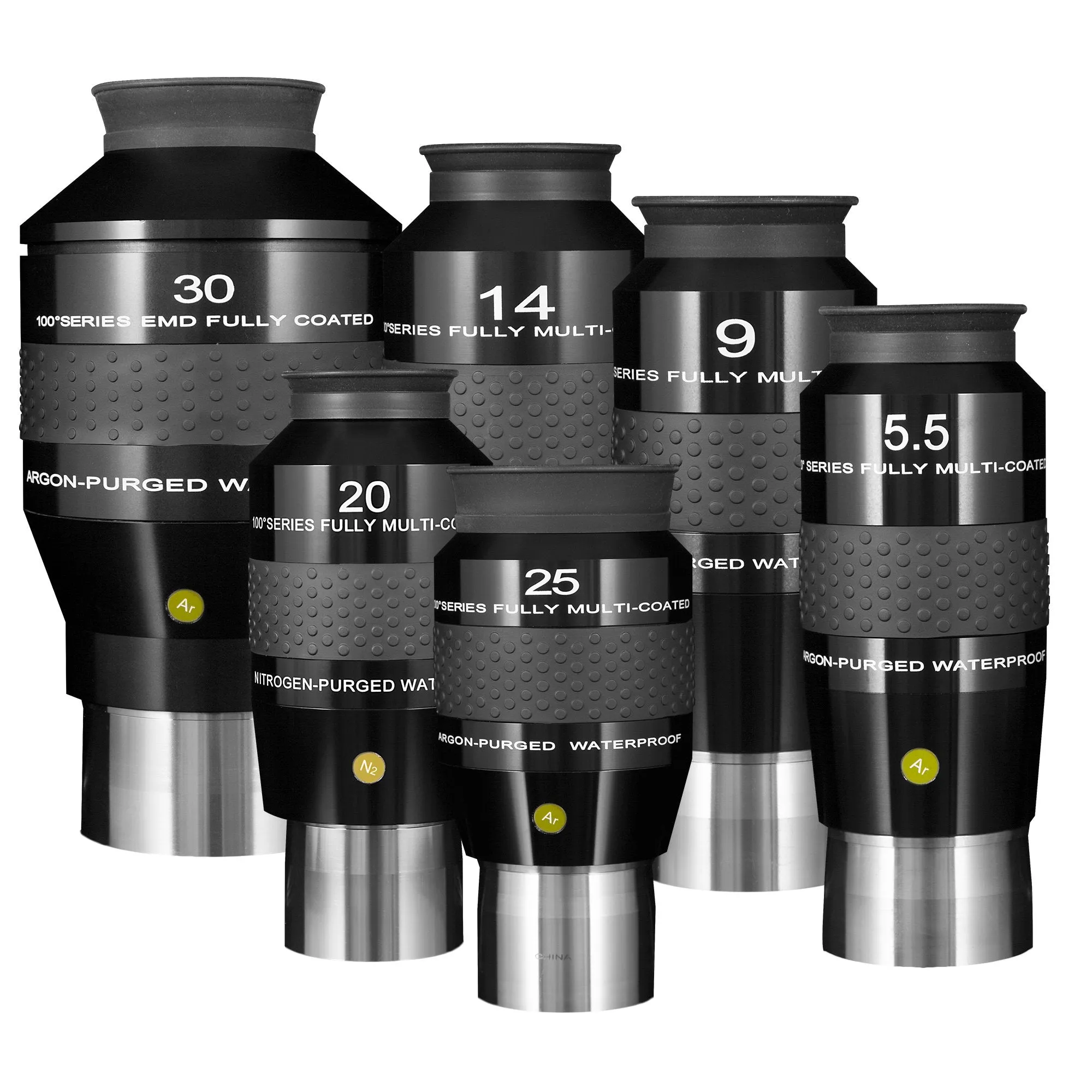 Explore Scientific 100° Waterproof Eyepiece Kit