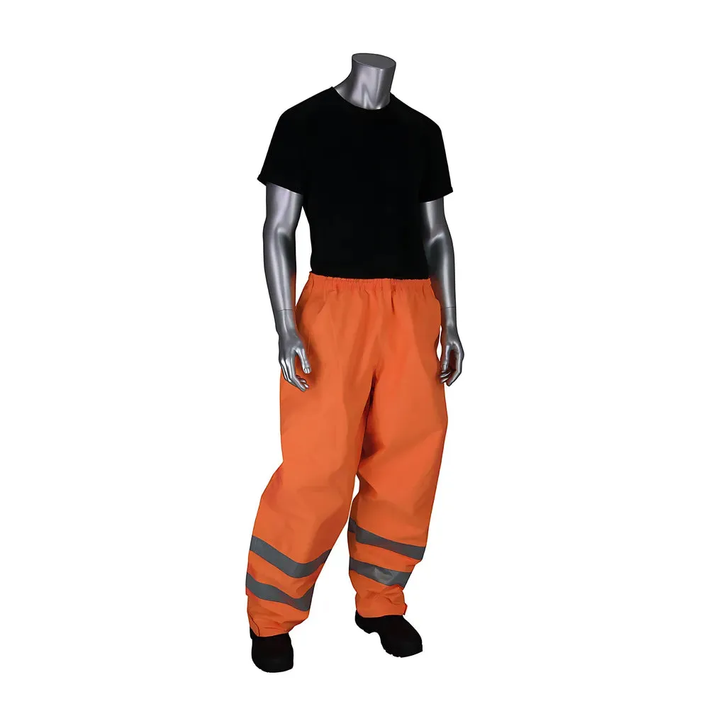 Falcon 353-2002-OR/4X ANSI Class E Heavy Duty Waterproof Breathable Pants