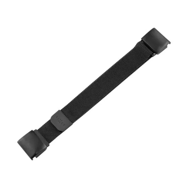 Fixed Universal Garmin 20mm QuickFit Mesh Metal Rem - Sort