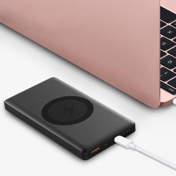 FLOLAB's Premium Aluminum Qi Wireless Power Bank - Gift