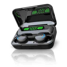 Flux 7 TWS Earbuds w/ Wireless Charging Case & Power Bank