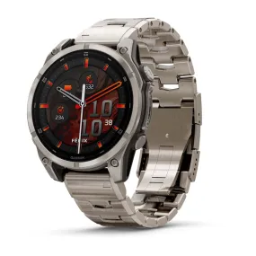 fēnix® 8 – 47 mm | AMOLED - Sapphire, Titanium with Titanium Band