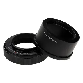 Fotodiox Lens Adapter Astro Edition - Compatible with T-Mount (T / T-2) Screw Mount Telescopes to Fuji X-Series Mount Cameras for Astronomy