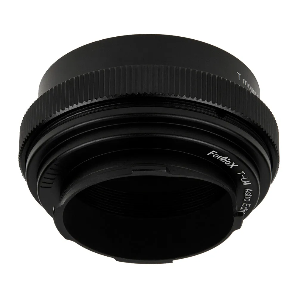 Fotodiox Lens Adapter Astro Edition with Leica 6-Bit M-Coding - Compatible with T-Mount (T / T-2) Screw Mount Telescopes to Leica M (LM) Mount Cameras for Astronomy