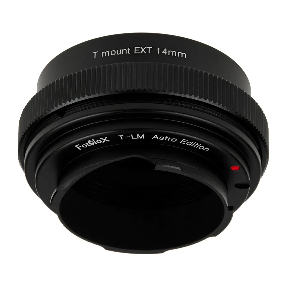 Fotodiox Lens Adapter Astro Edition with Leica 6-Bit M-Coding - Compatible with T-Mount (T / T-2) Screw Mount Telescopes to Leica M (LM) Mount Cameras for Astronomy