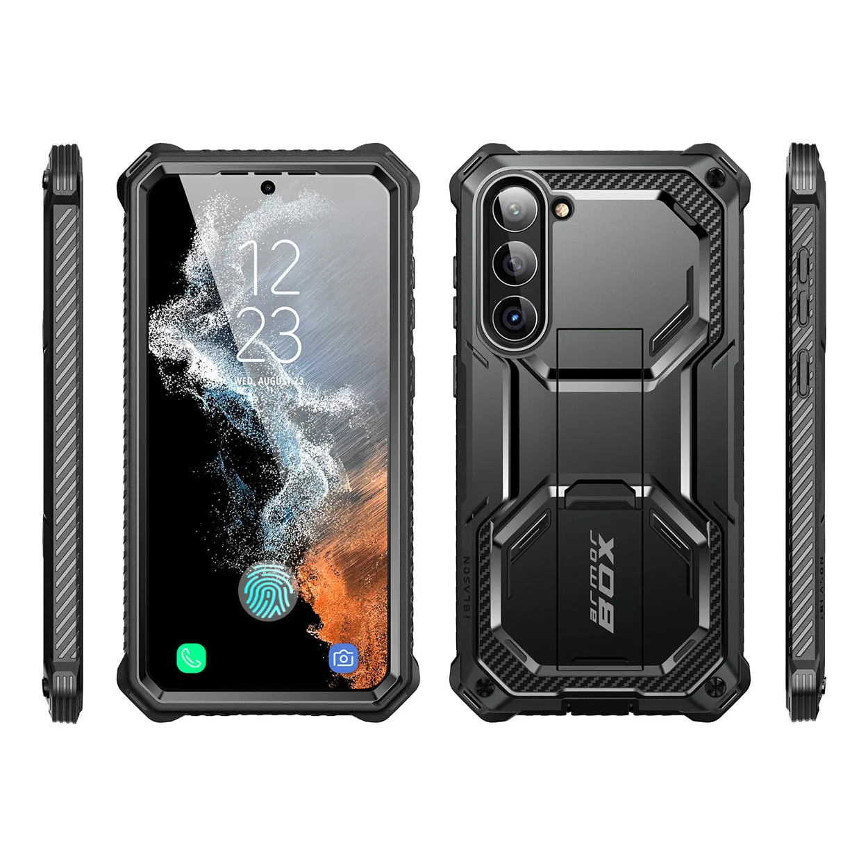 Galaxy S23 Plus Armorbox Case-Black