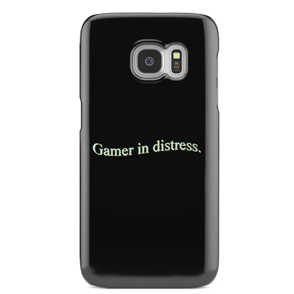 Gamer in Distress Slim Samsung Case