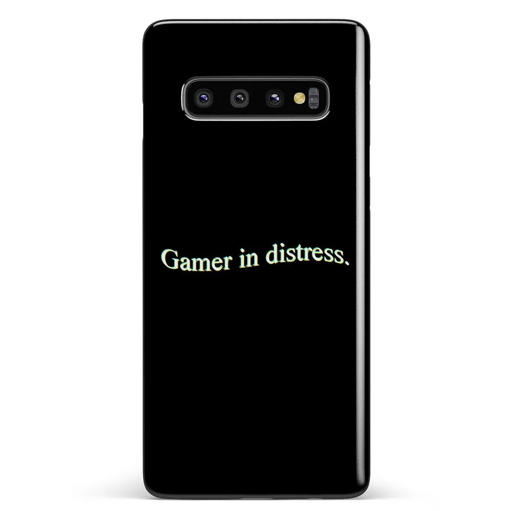 Gamer in Distress Slim Samsung Case