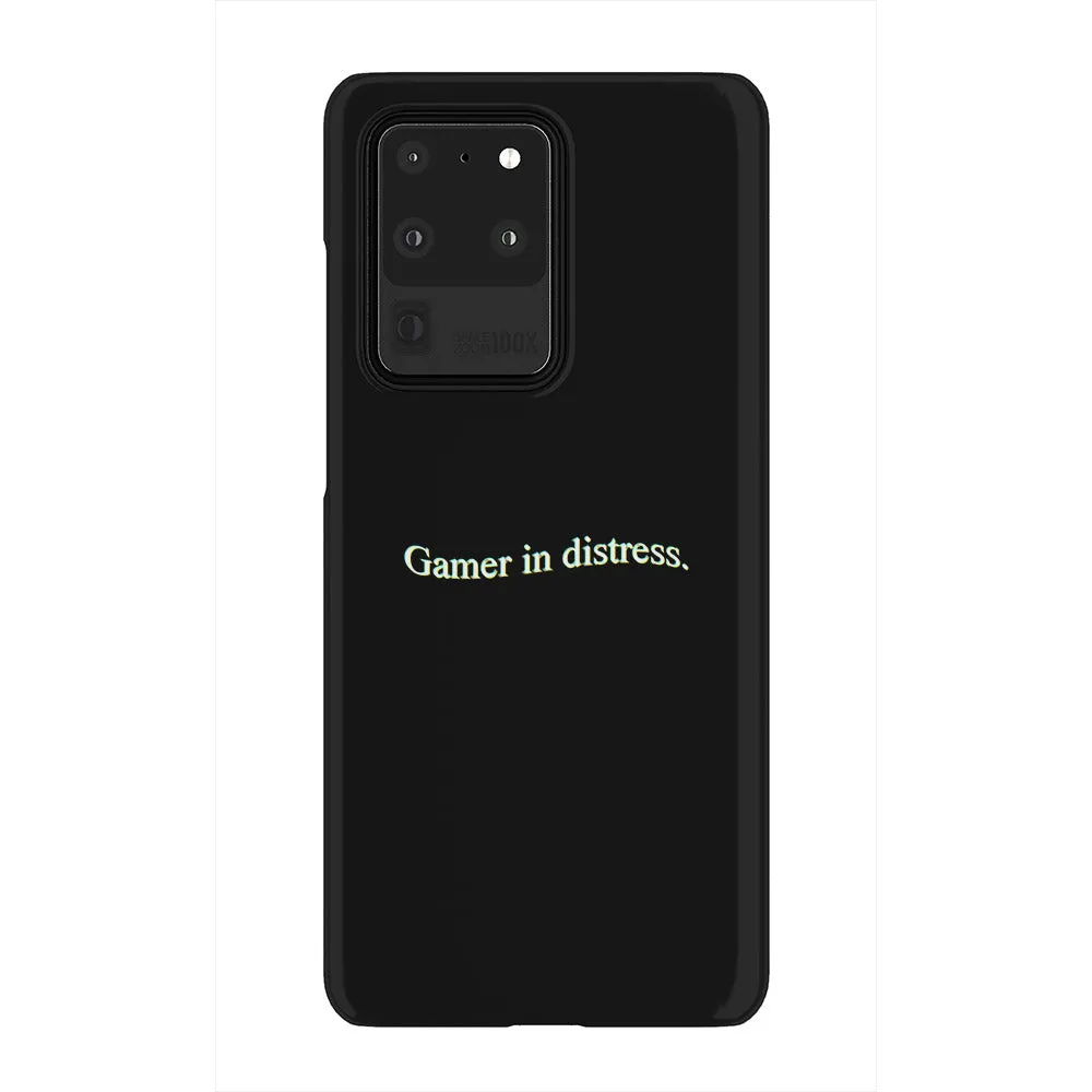 Gamer in Distress Slim Samsung Case