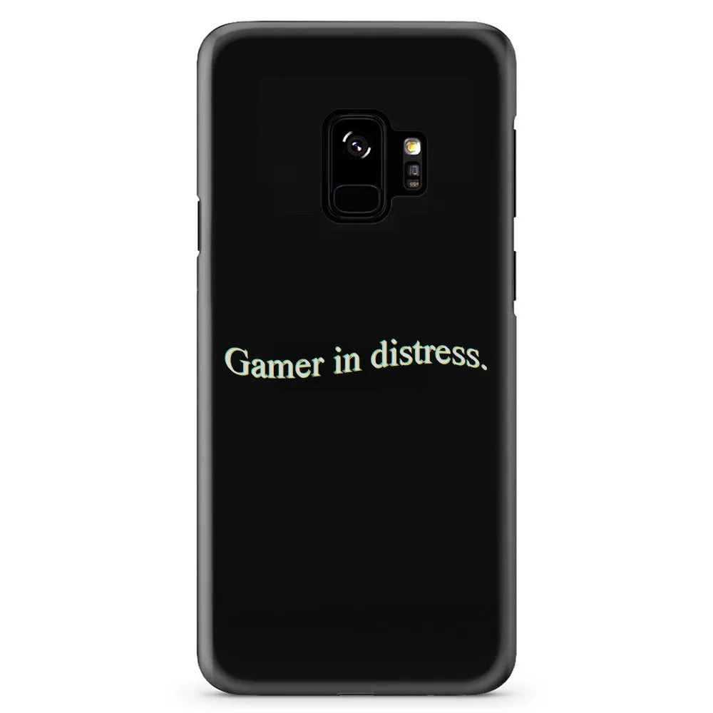 Gamer in Distress Slim Samsung Case